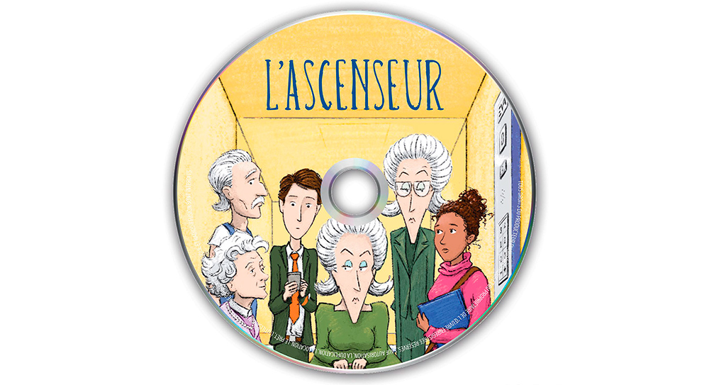 L’Ascenseur – Livre-disque