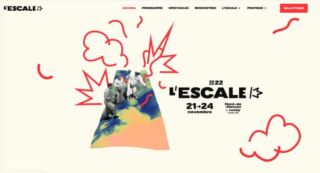 L’Escale – Site Internet