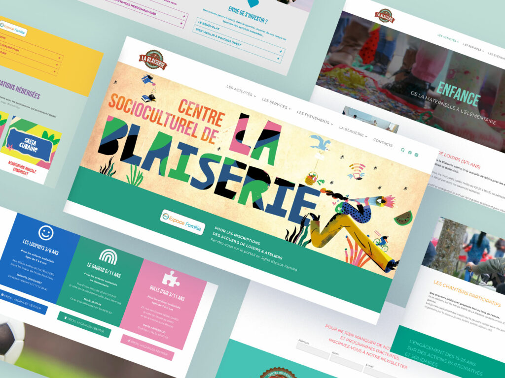 La Blaiserie – Site Internet