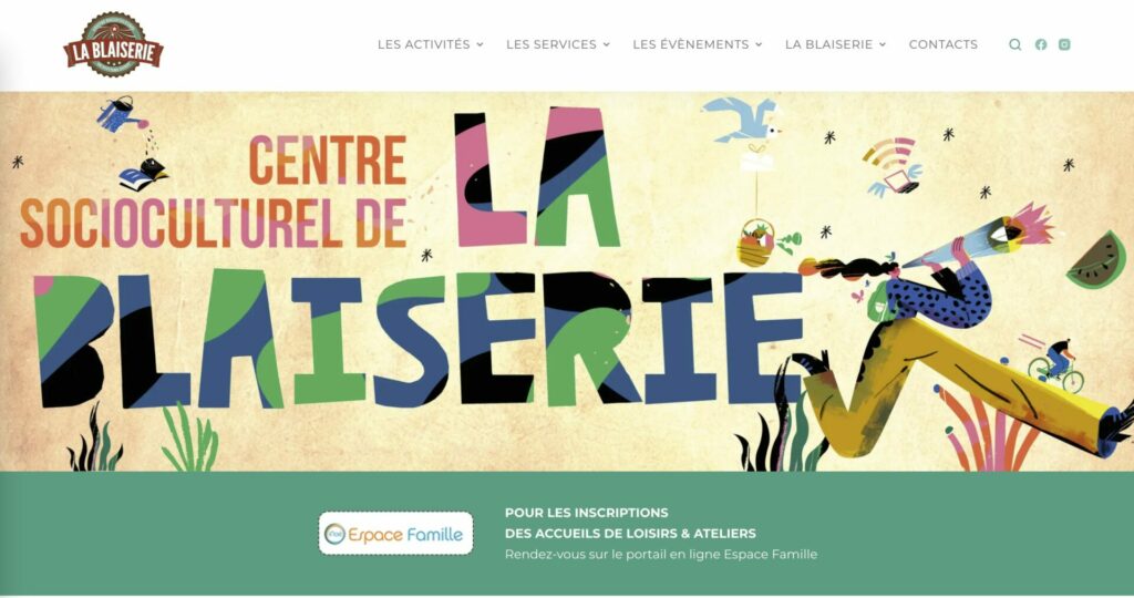 La Blaiserie – Site Internet